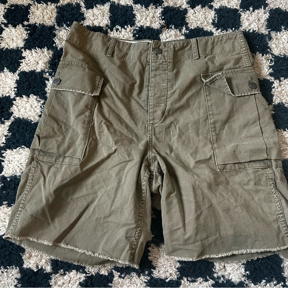 Mid-rise Green polo ruby shorts y2k vintage